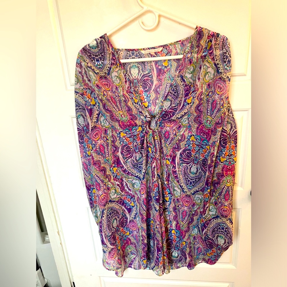 Victoria's Secret Paisley Swim Cover-Up